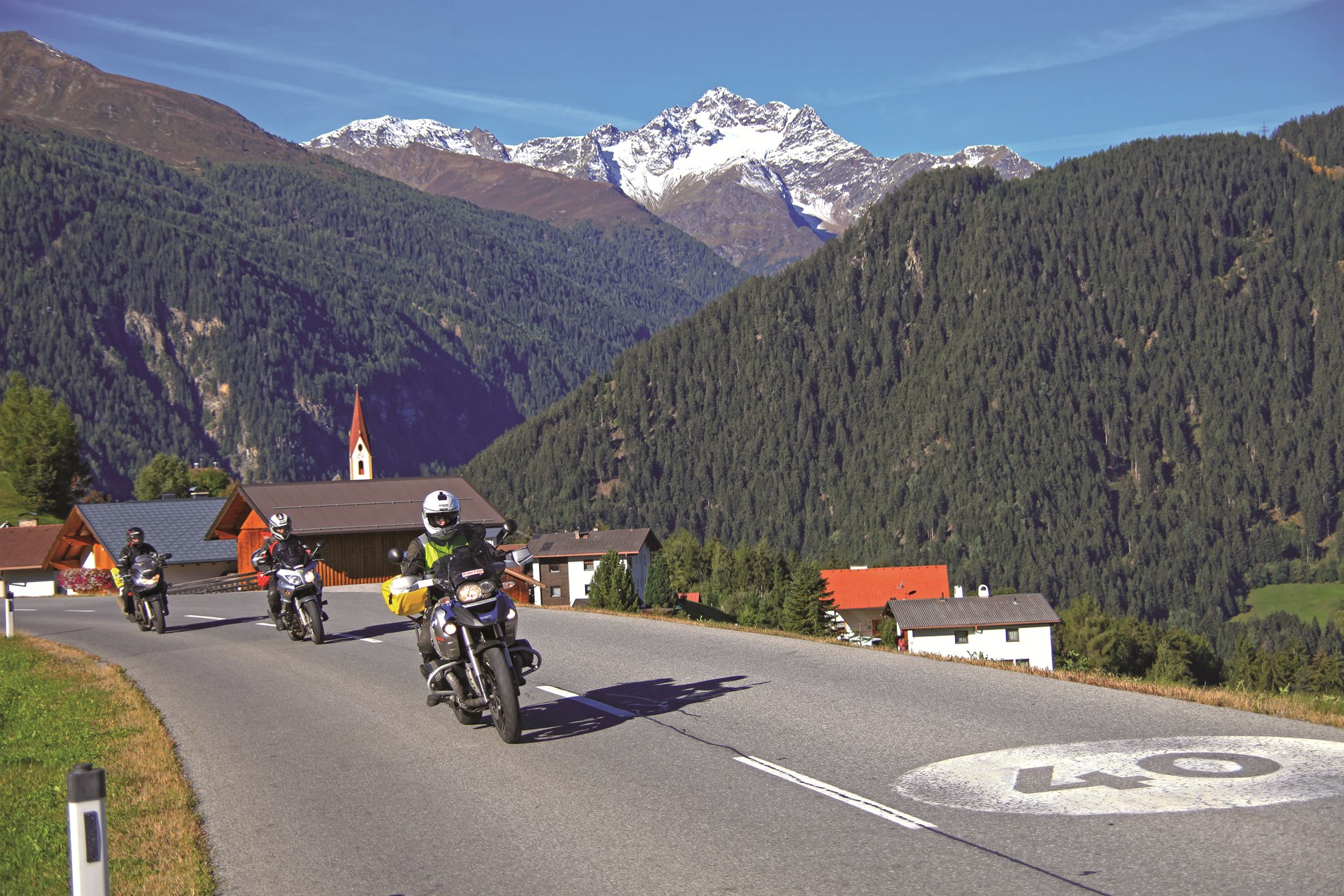 Motorrad fahren in Vorarlberg